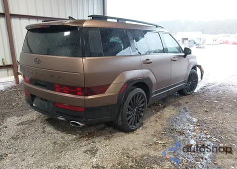 2025 Hyundai Santa Fe Calligraphy из США, поврежденный, VIN 5NMP5DGLXSH104702